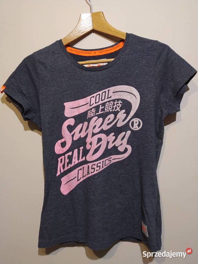 SuperDry tshirt koszulka damska SM Bokserka Kraków