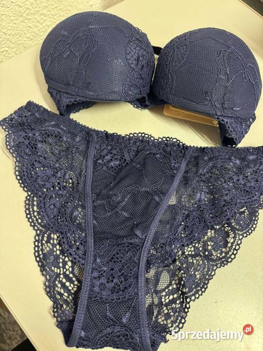 80B M SHEKINI Koronkowy biustonosz i majtki Szczerbice