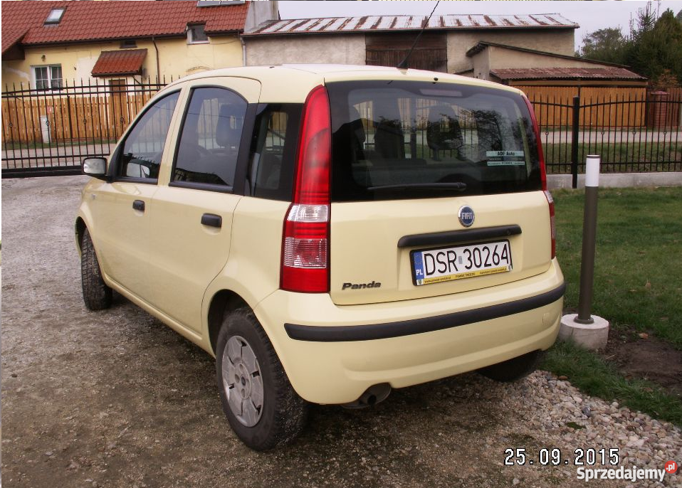 Fiat Panda II Klimatyzacja poduszka powietrzna Środa Śląska