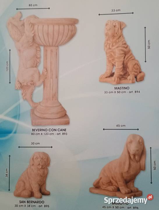 Figury ogrodowe zwierząt Ubyszów