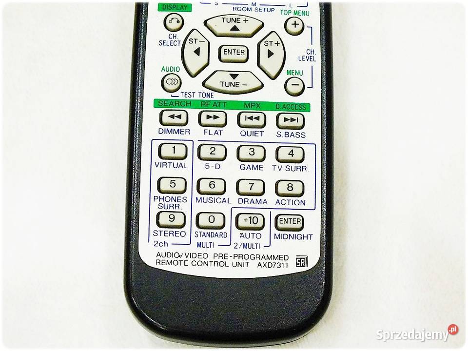 Oryginalny Pilot Pioneer AXD7311 AUDIO lubuskie sprzedam