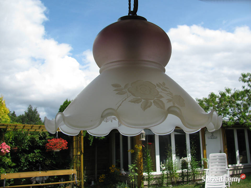 Lampa wisząca falbanka Szczecinek