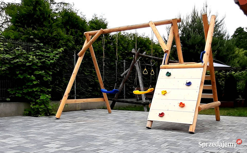 Plac Zabaw do Ogrodu BING WYOKA Ścianka Huśtawki Olsztyn
