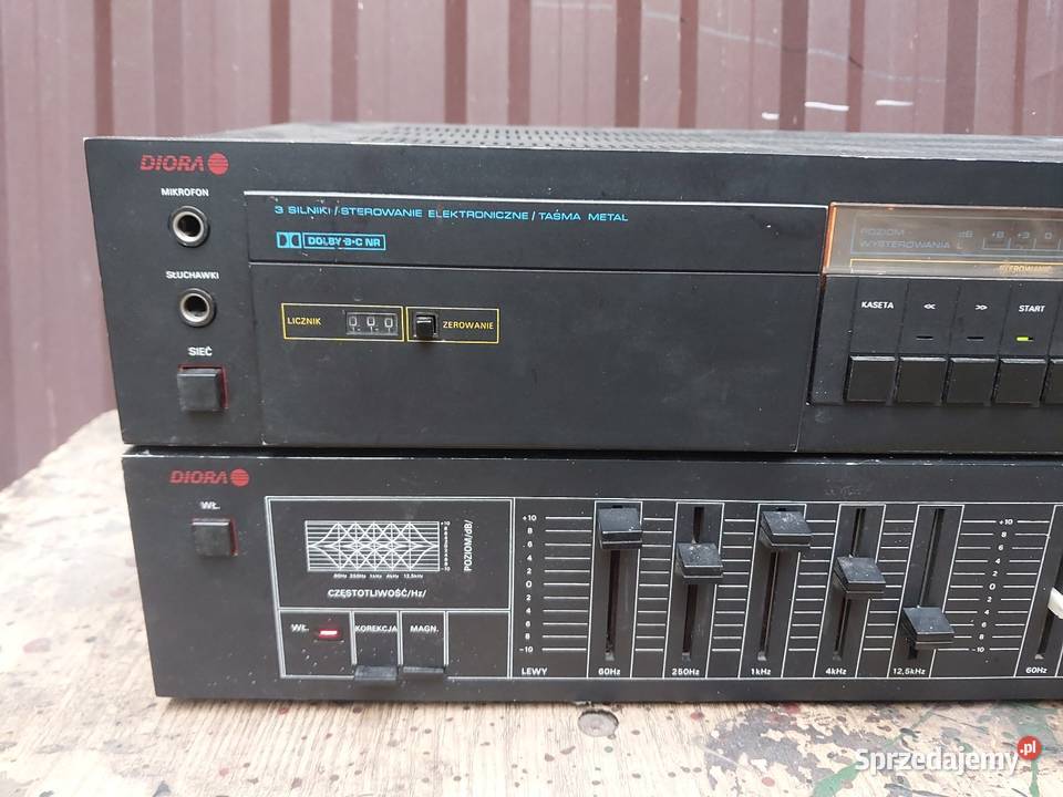 Diora Magnetofon MDS 442 Korektor FS 042 lubelskie Wąwolnica