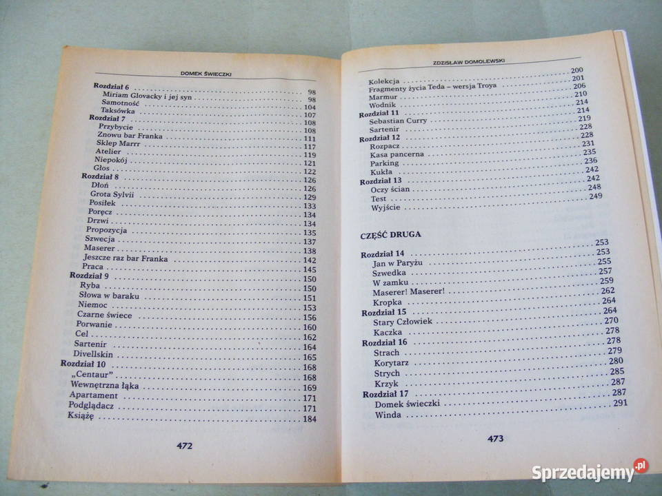 Domek świeczki Zdzisław Domolewski Oborniki Śląskie