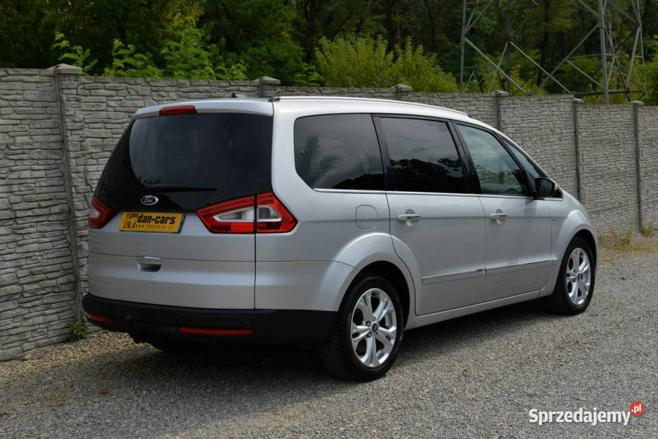 Ford Galaxy 20TDCi 140 Titanium Navi Convers 7 kurtyny powietrzne Dąbrowa Górnicza