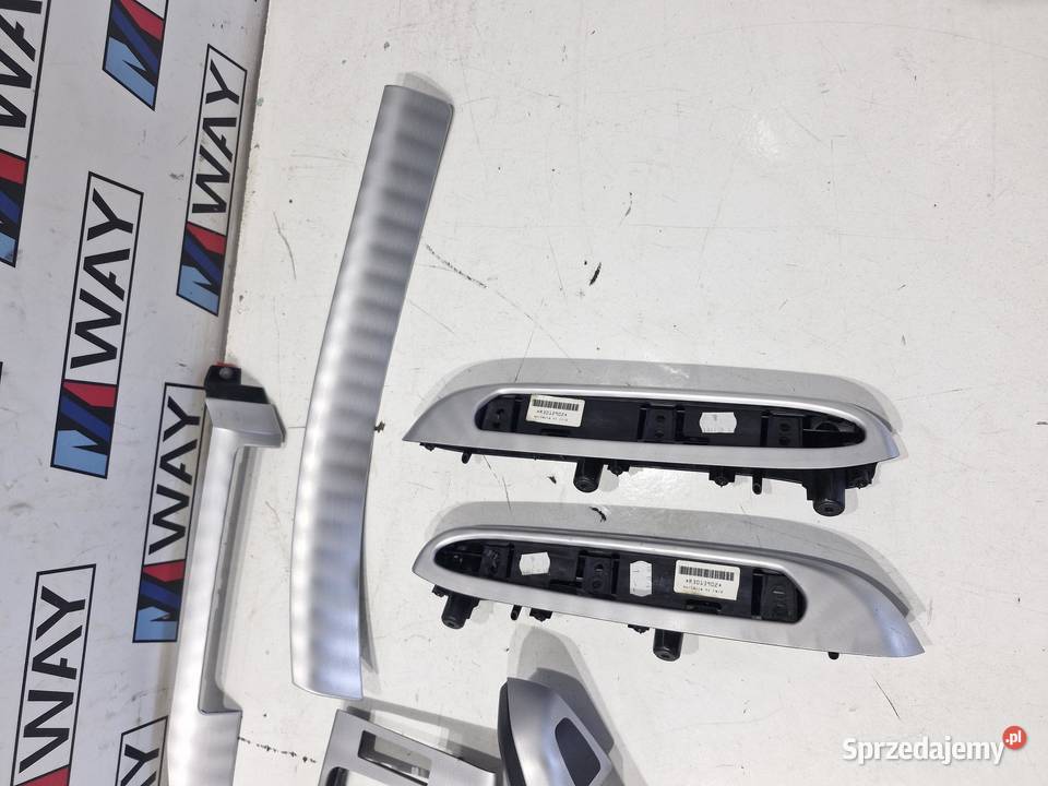 BMW E46 COUPE LISTWY DEKORY ALU KOMPLET osobowe