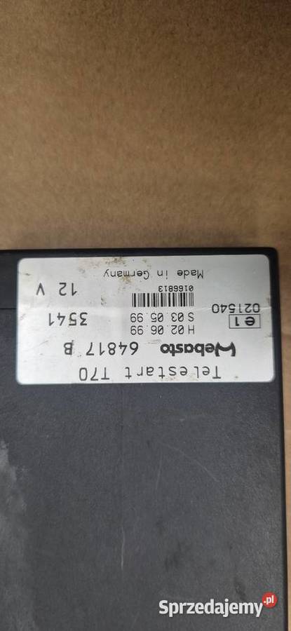 Webasto Centralka T70 Antena 64817B 12v 64817 wielkopolskie Żerków sprzedam