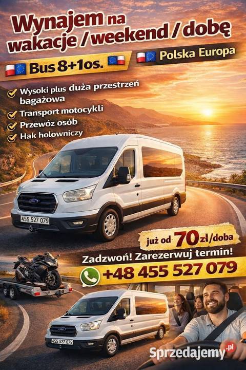 Transport motocykli EU Dąbrowa Górnicza