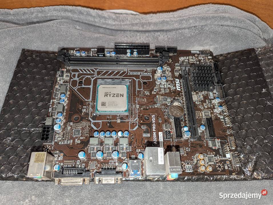 Komputer do gier z monitorem bez Ryzen 3 1300x warmińsko-mazurskie sprzedam