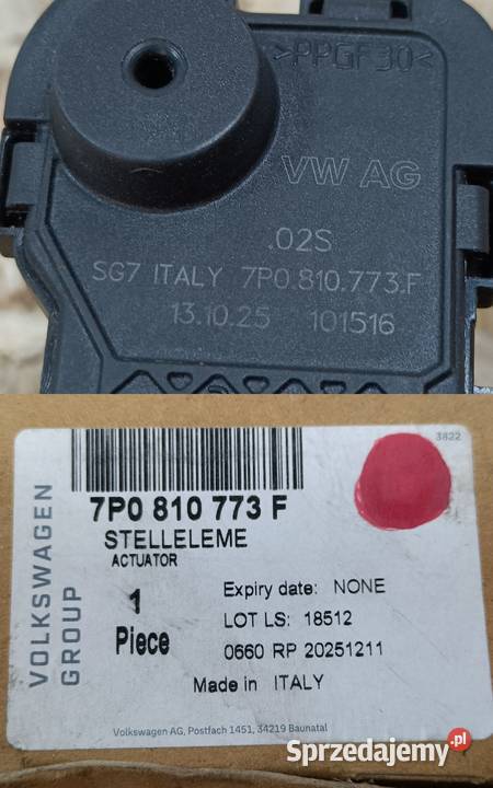 VW SEAT SKODA AUDI SIŁOWNIK KLAPKI WLEWU PALIWA wielkopolskie Pleszew