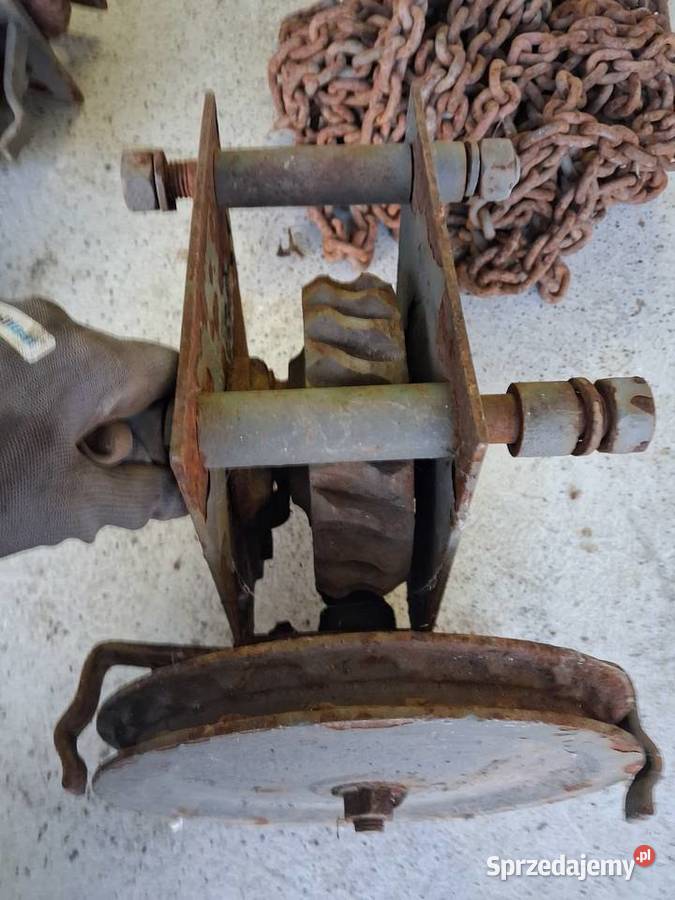 Wyciągarka wciągarka łańcuchowa Kąty Wrocławskie