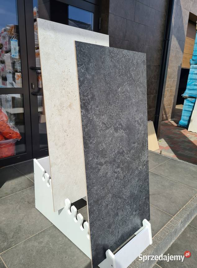 Płytki gresowe VANILLA BLACK STR 598X1198 GAT 2 Opoczno