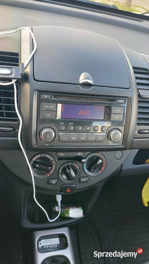 Nissan Notę 100 1wł oryg Lakier ASO Polska mazowieckie Warszawa