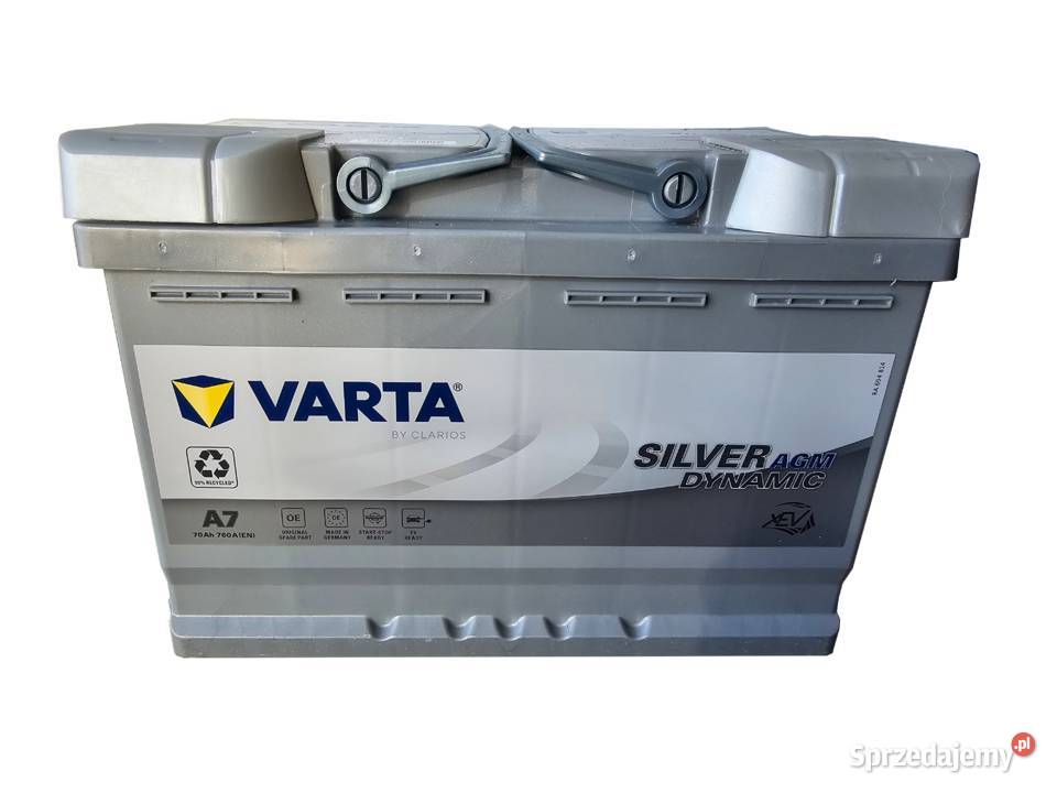 Akumulator VARTA AGM 70ah 760A Wrocław