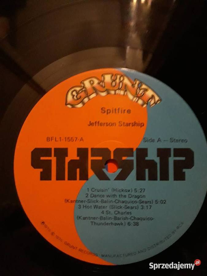 JEFFERSON STARSHIP Spitfire 1976 Rzeszów