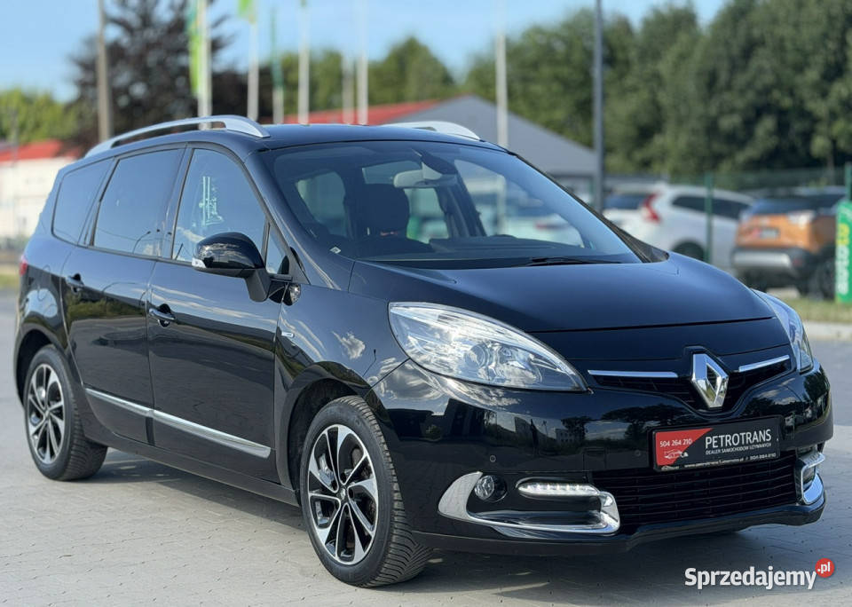 Renault Scenic 12 132 LED 7 Osobowy Nawigacja nieuszkodzony Mrągowo