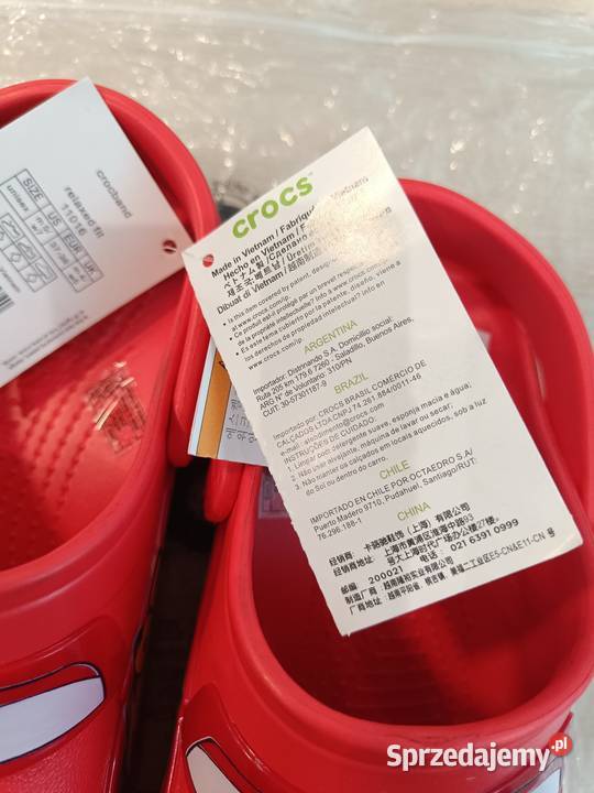 Klapki crocs zygzak Klapki Pruchna sprzedam