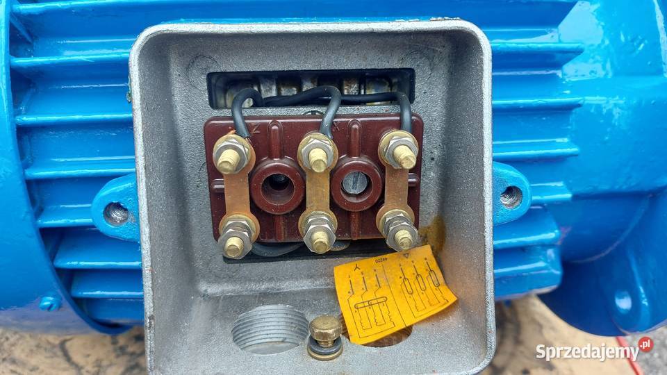Silnik elektryczny kołnierzowy ze sprzęgłem Ostrów Wielkopolski sprzedam