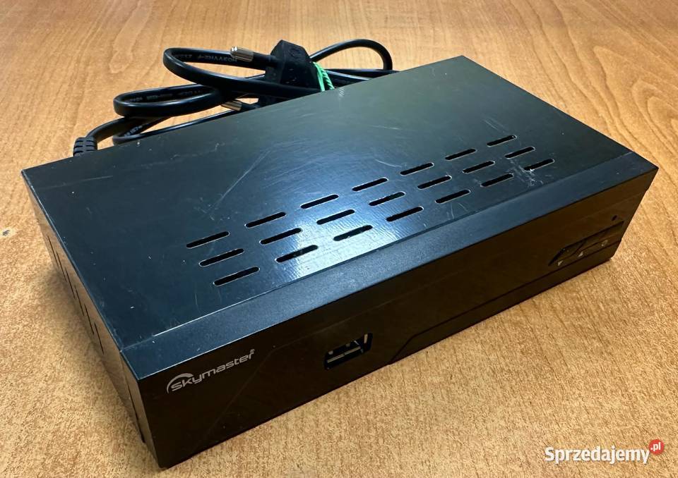 Dekoder DVBT2 SkyMaster STB M265 pilot Elbląg