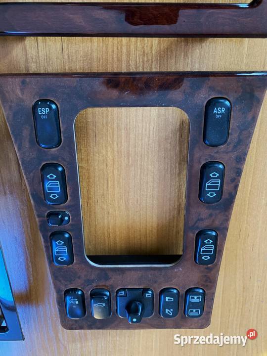 Ramki radia COMAND 2 DIN lewarka Mercedes W210 Rzeszów