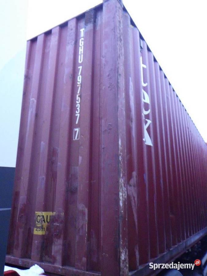 Kontenery morskie 40HC używane w stanie CW śląskie Katowice