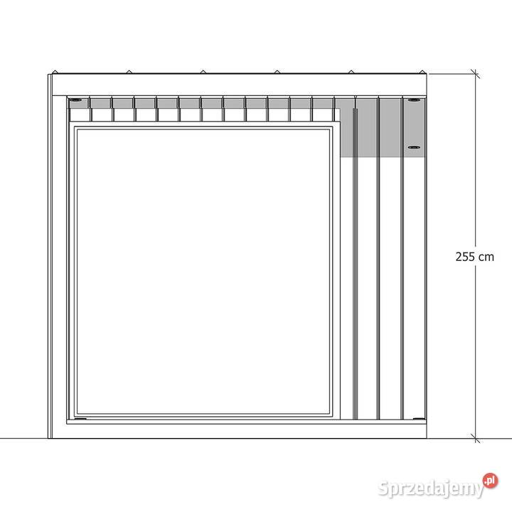 Sauna ogrodowa Liv 250 x 250 Sauny Bielsko-Biała