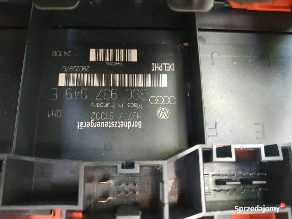 Moduł komputer sterownik skoda octavia audi Układ elektryczny Wrocław