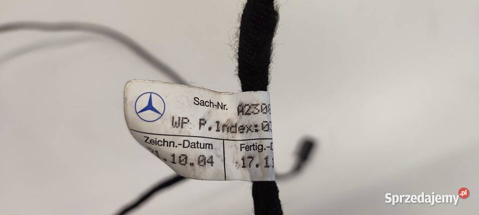 MERCEDES SL R230 WIĄZKA DRZWI PRZÓD A2308202415