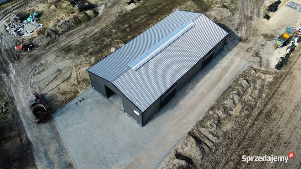 Hala stalowa magazyn wiata 15x30x5 konstrukcja Radomyśl