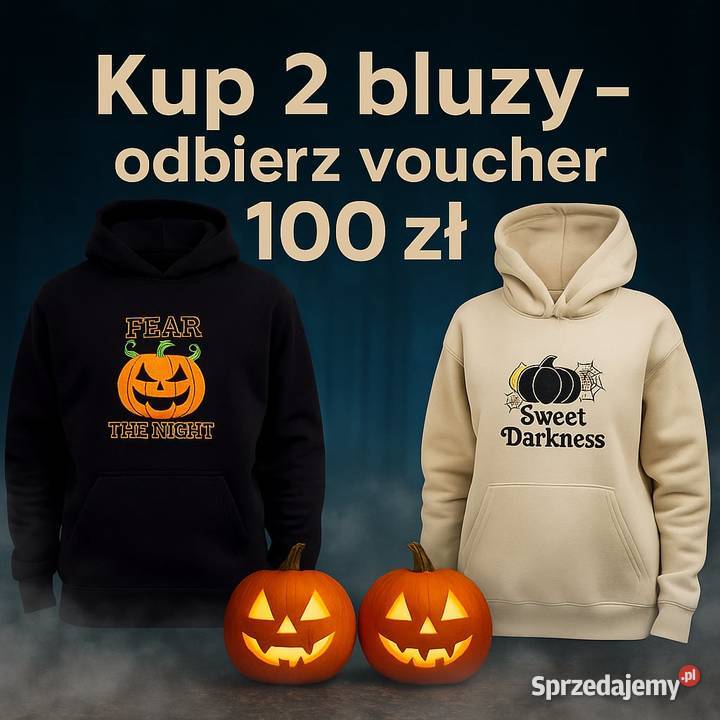 Bluza męska Halloween Dresiak voucher 100 Odzież codzienna Legnica sprzedam