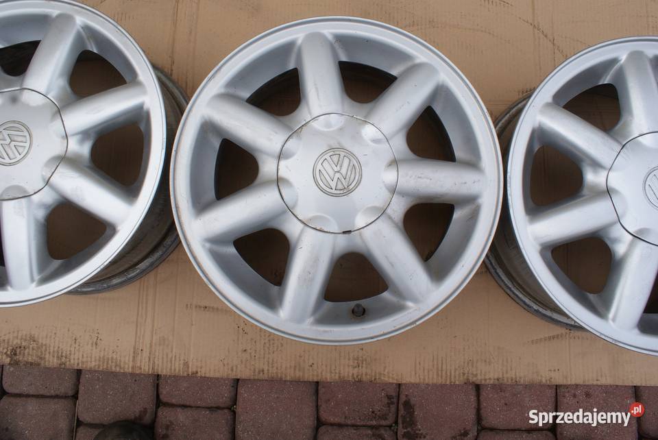 Alufelgi 6Jx14 4x100x571 ET45 VW Polo Golf aluminiowe Nozdrzec