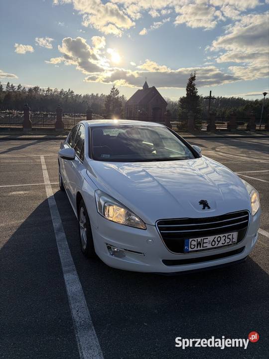 Peugeot 508 20 163 2011 Biała Perła Bolszewo