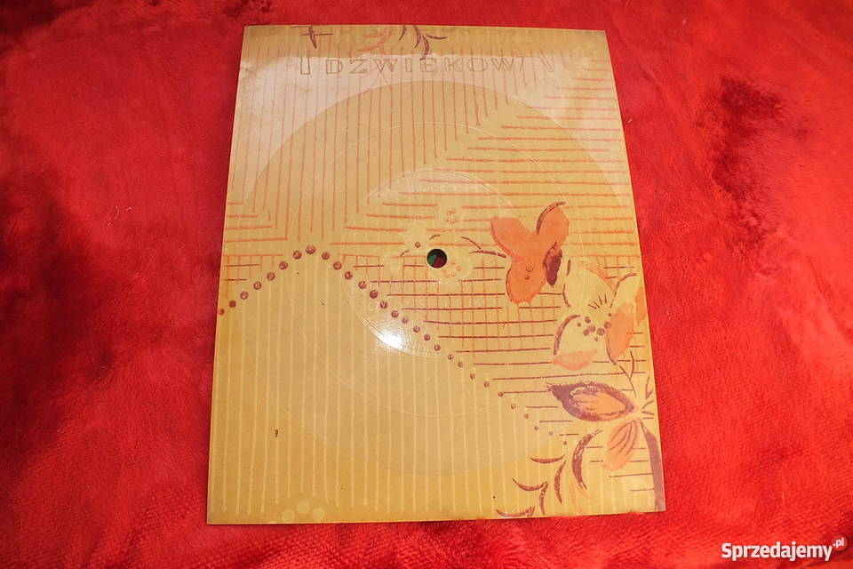 Stara pocztówka dźwiękowa THE WINGS Żary