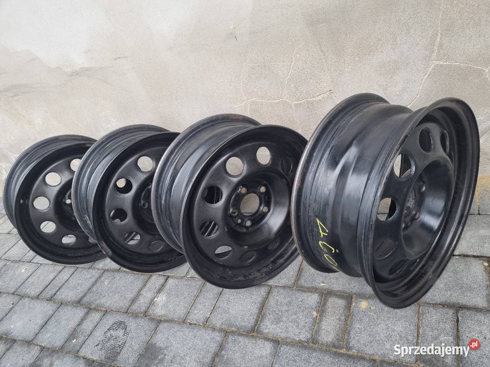 4 felgi stalowe 6 x 15 ET 375 Fiat Tipo Doblo Wierzbica-Kolonia