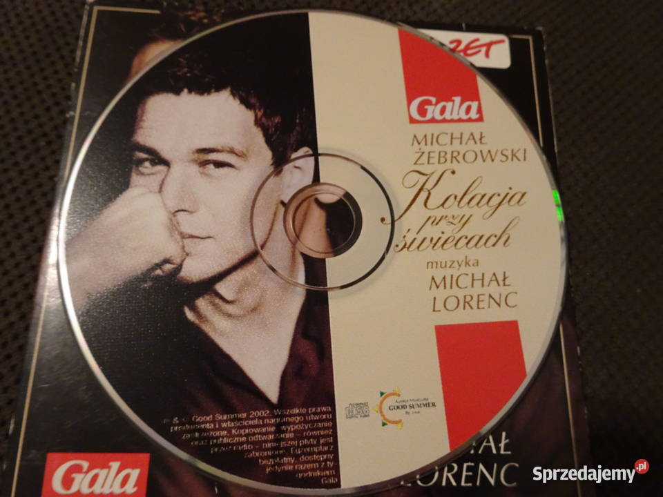 płyta CD Kolacja świecach Michał Żebrowski