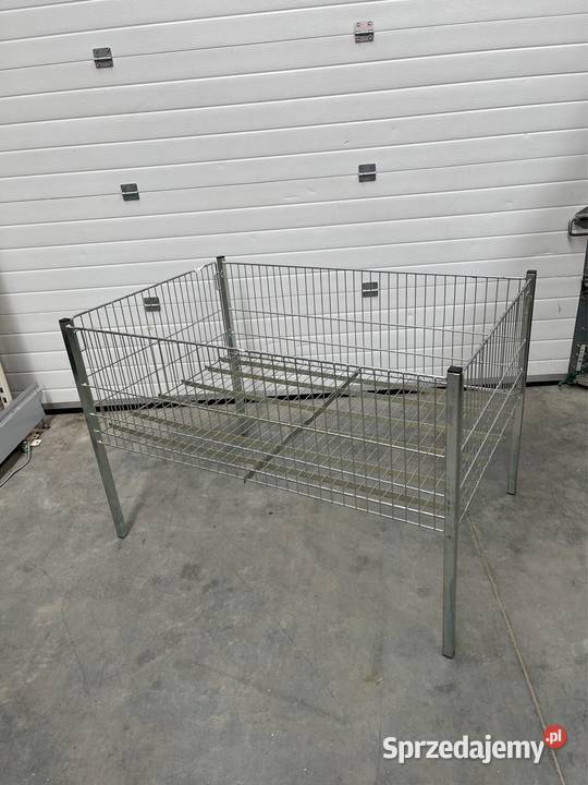 Stół promocyjny kosz wyspowy ekspozycyjny 120x80 Wyposażenie firm Ostrołęka