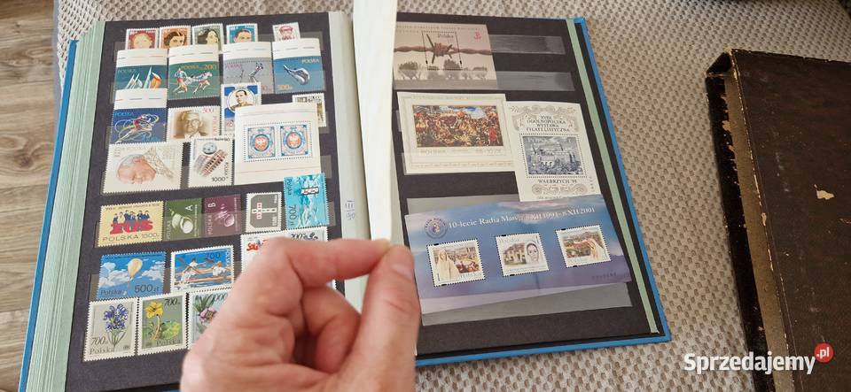 klaser ze znaczkami pocztowymi małopolskie Kraków