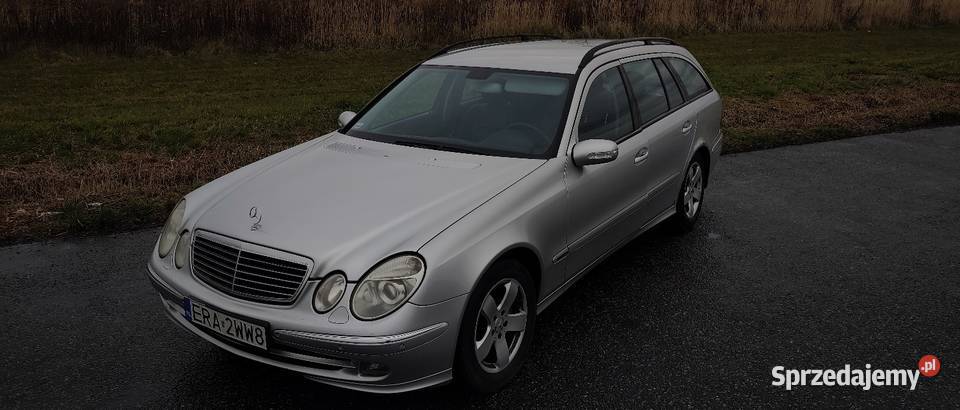 Mercedes E320 CDI AVANTGARDE w211 PDC klima hak Środa Śląska