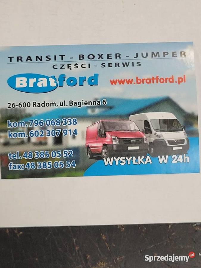 Przepustnica Ford 4M5G9F991ED 1537636 BRATFORD