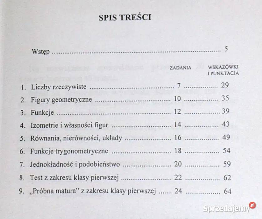 Przed nową maturą z matematyki kl 1 Jadwiga Rok wydania 2000 Pozostałe