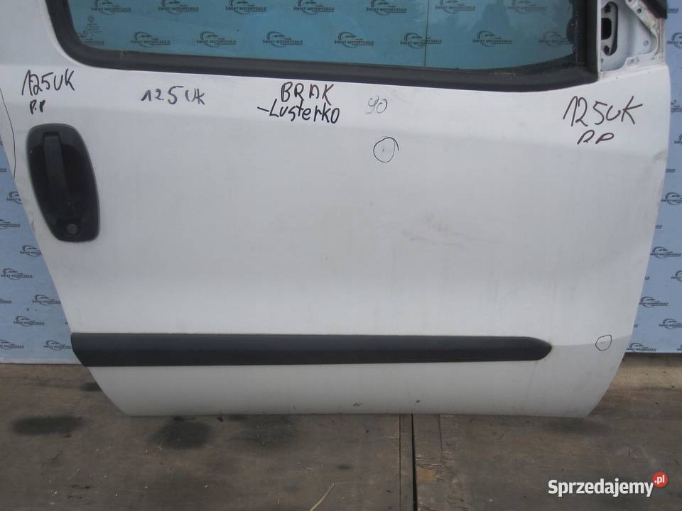 FIAT DOBLO II 12r drzwi prawe przód osobowe sprzedam