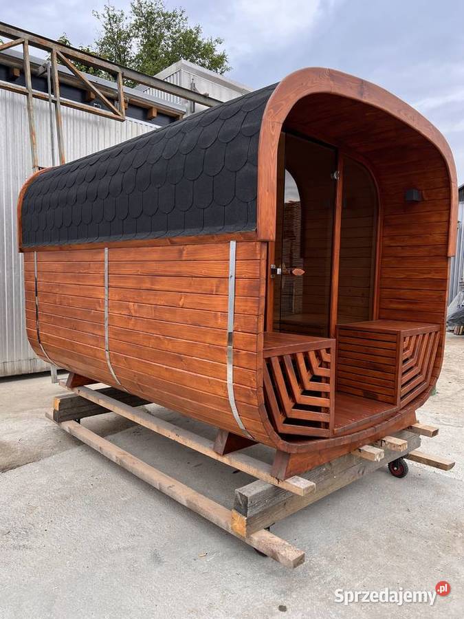 Sauna Beczka Ogrodowa Bania Ruska z Piecem Zakopane