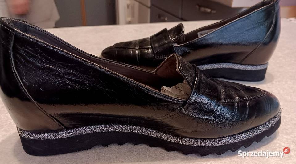 VENEZIA mokasyny skórzane na koturnie Półbuty opolskie Opole sprzedam