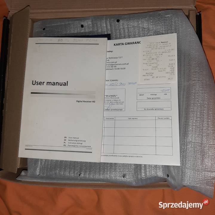 tuner OPTICUM HD 9600 PRIMA Rzeszów