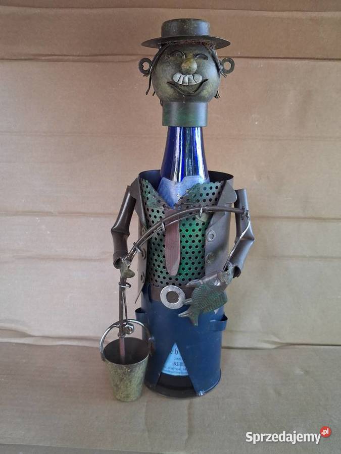Metalowy stojak na butelkę Szczawinek