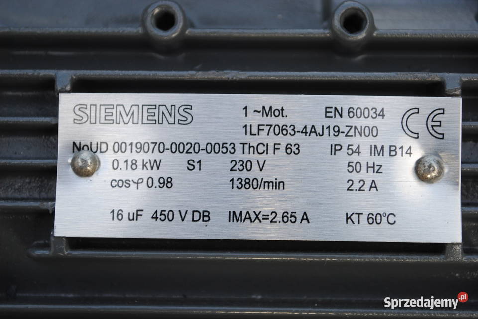 Silnik elektryczny kołnierzowy 018kw 1380obrmin Kargowa