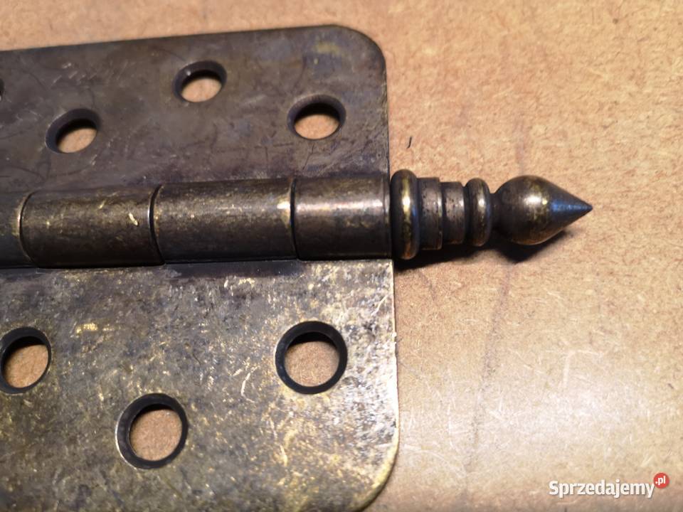 Zawias przykręcany stare okucia ozdobne okucia Paterek