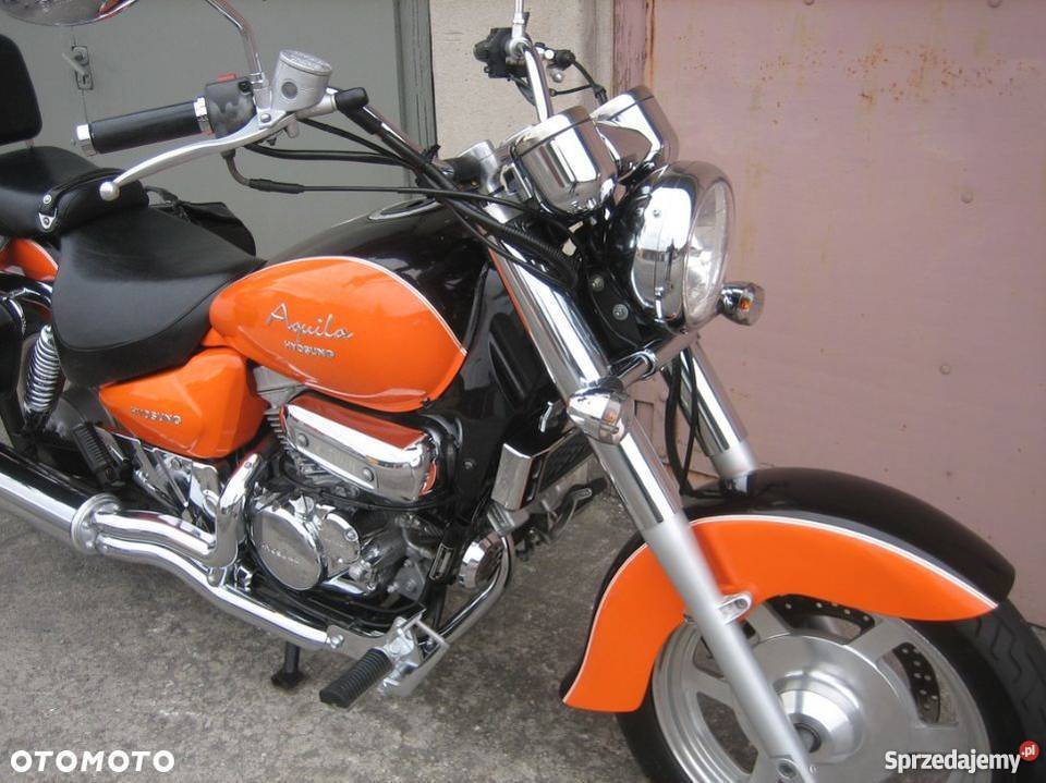 Hyosung GV Aquila 125 classic kat B duzy chopper