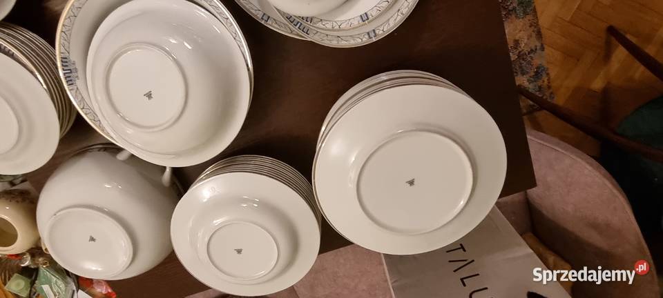 Serwis obiadowy porcelanowy 12 osób Karolina mazowieckie Warszawa